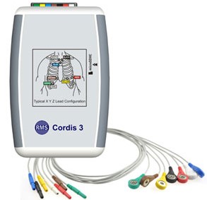 RMS Cordis3 3 Channel ECG Holter Monitor